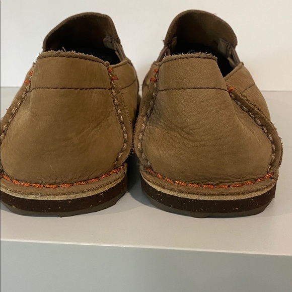 Brewshoes The Dude Brown Leather Slip On Loafers Men's 9 US - Picture 5 of 14